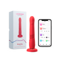 Consolador vibratorio Lovense Gravity de empuje automático controlado por aplicación ideal para modelos webcam