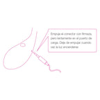 Cable Cargador para Lovense Lush 1, 2 y Hush