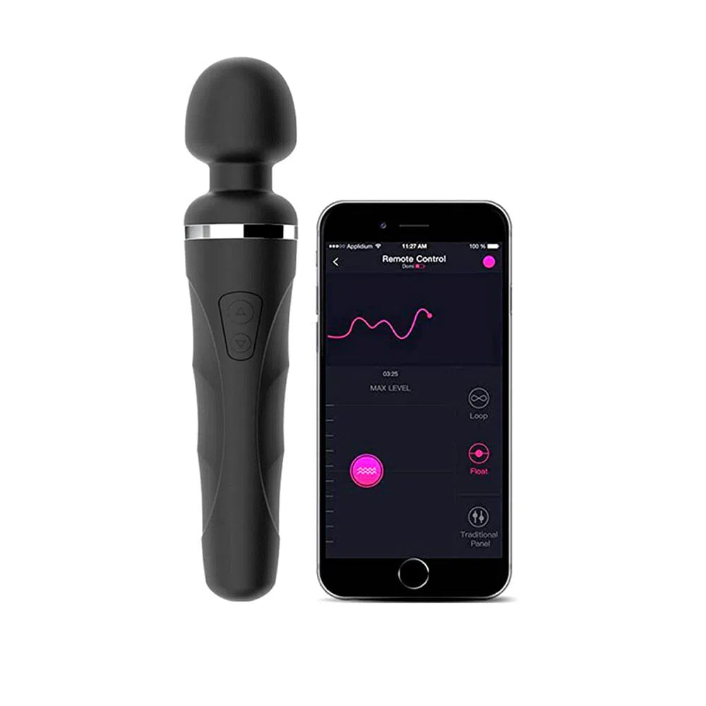 Vibrador Hitachi Domi 2 Lovense para estimular el clítoris ideal para modelos webcam en paginas como chaturbate 
