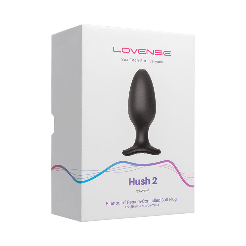 Plug Anal Hush 2 será un compañero de juego anal ideal para disfrutar en casa, trabajo u otro lugar público, reacciona con tokens en paginas webcam