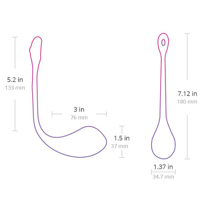 Vibrador vaginal para el punto G Lovense Lush 2, vibraciones más fuertes y silencioso
