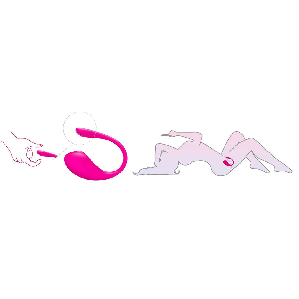 Vibrador vaginal para el punto G Lovense Lush 3, ideal para modelos webcam y ganar tokens