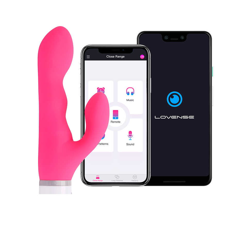 El primer vibrador rabbit Bluetooth Lovense Nora diseñado para estimular punto G, genera más tokens en paginas webcam