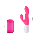 El primer vibrador rabbit Bluetooth Lovense Nora diseñado para estimular punto G, genera más tokens en paginas webcam