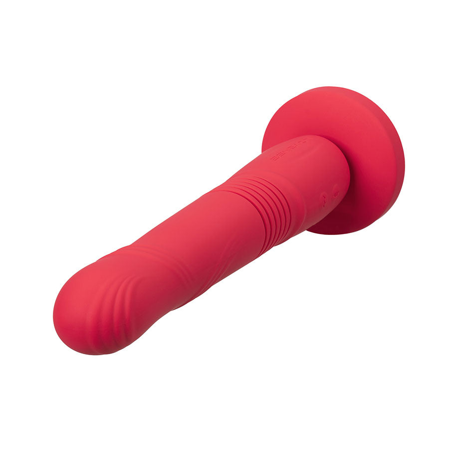 Consolador vibratorio Lovense Gravity de empuje automático controlado por aplicación ideal para modelos webcam
